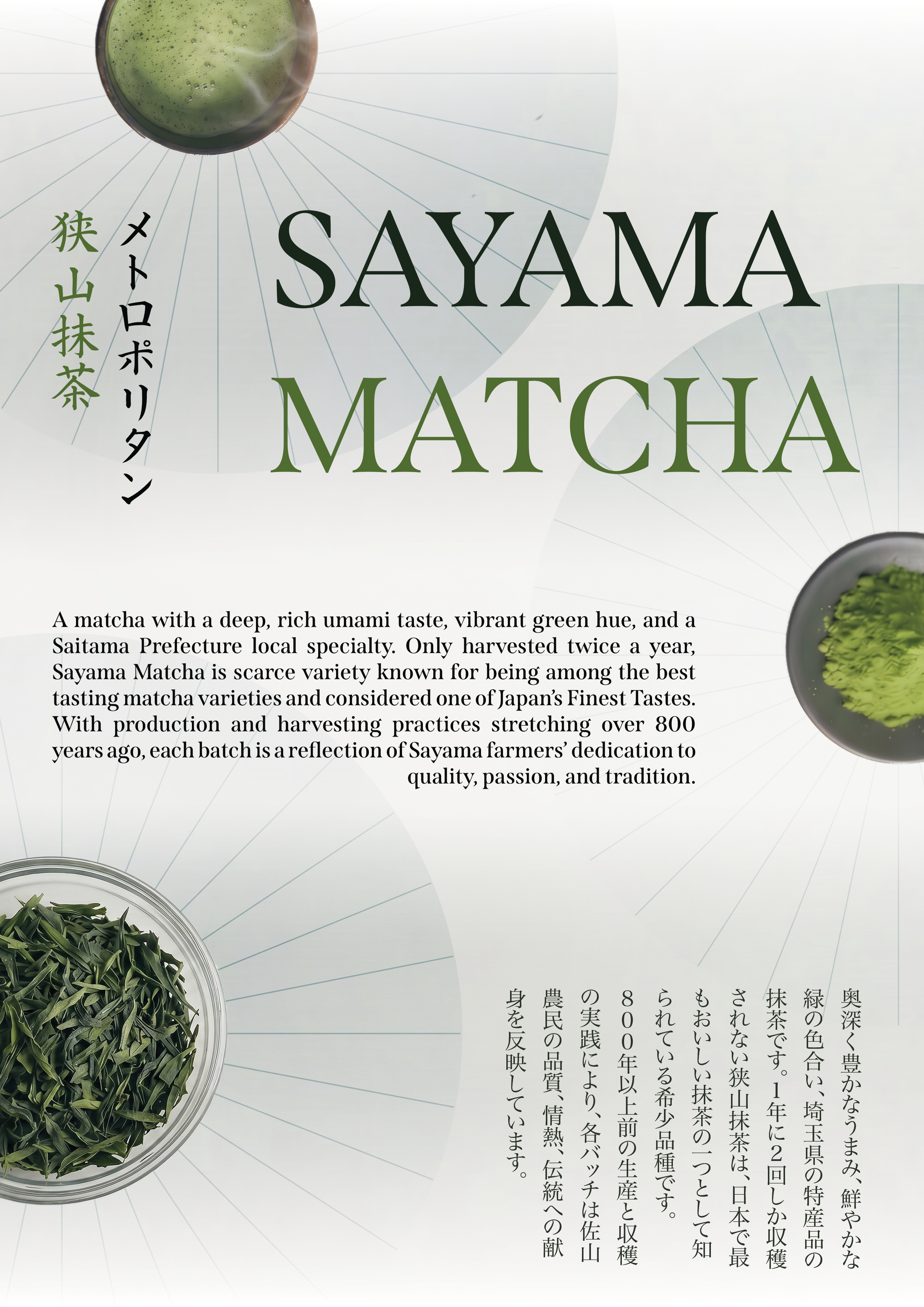 Sayama Matcha Poster v4.2