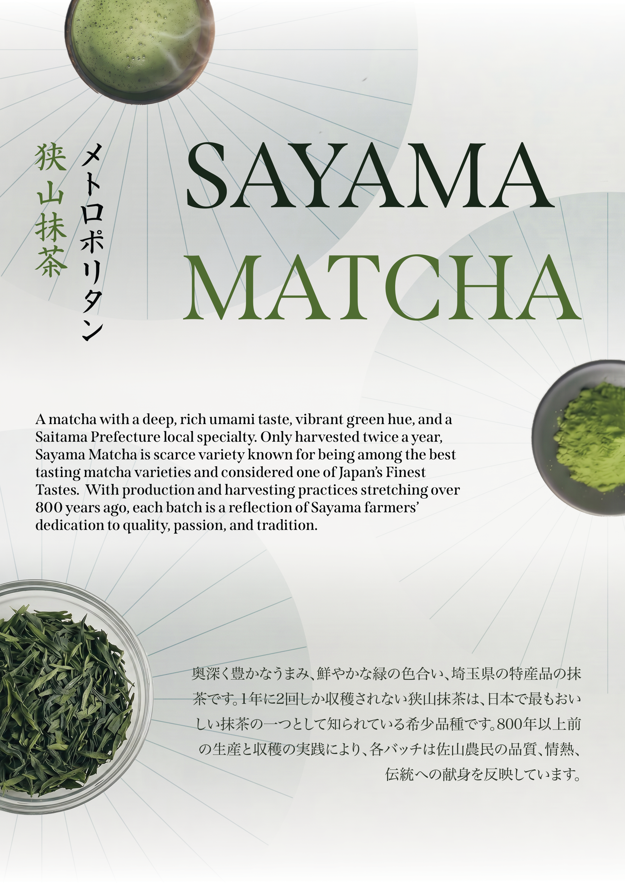 Sayama Matcha Poster v4.3